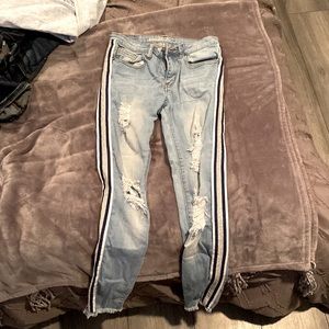 Machine Nouvelle Mode Jeans with sparkles on the side